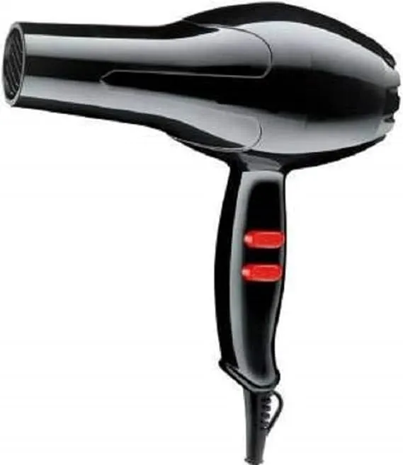 1500W Professional Hair Dryer with Large Air Inlet, Quiet Operation, and Cool Shot for Stylish Results