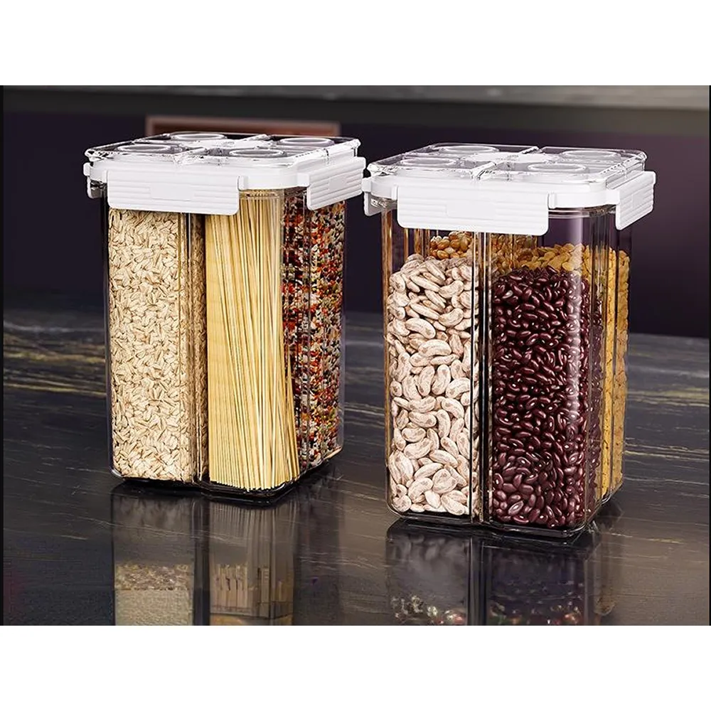 2.4L Four-Sided Lock Airtight Food Storage Container Dc-330