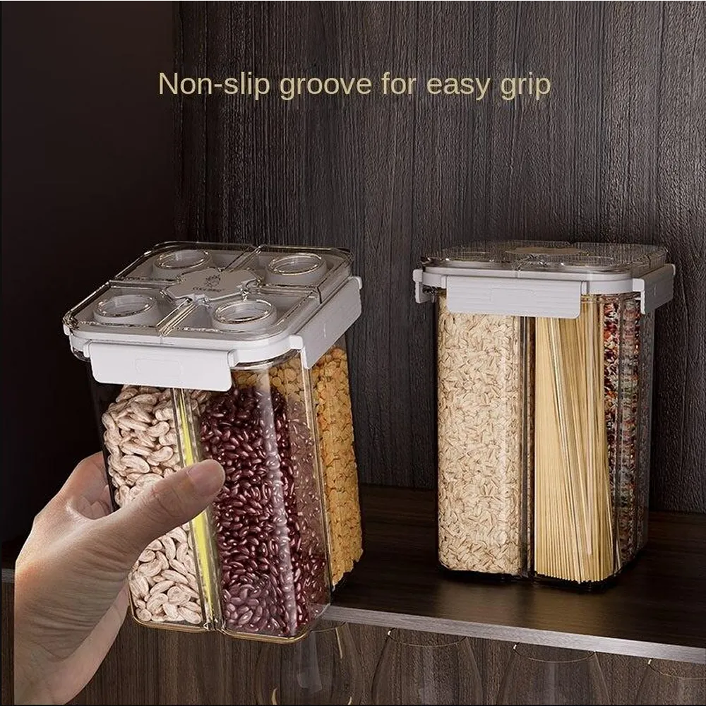 2.4L Four-Sided Lock Airtight Food Storage Container Dc-330