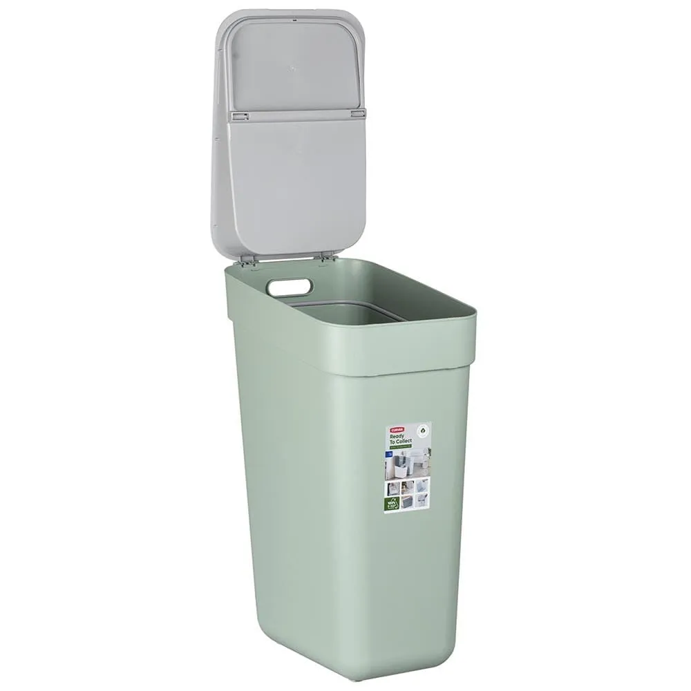 30L Ready to Collect Waste Seperation Bin - Green