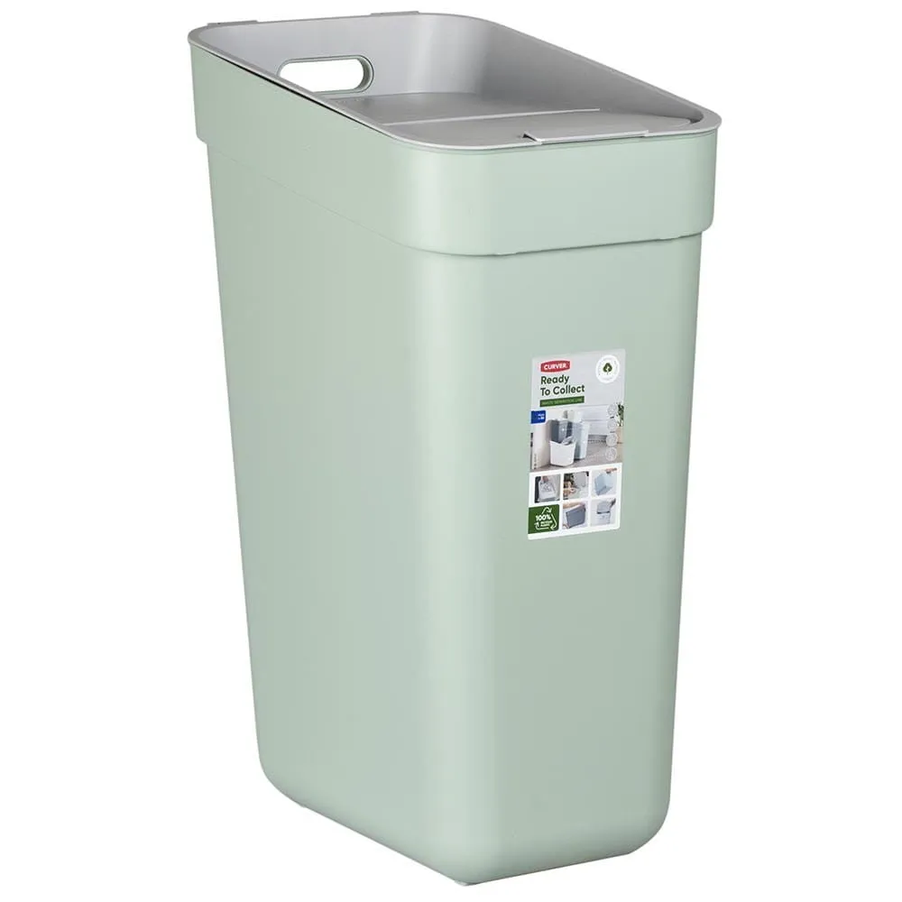 30L Ready to Collect Waste Seperation Bin - Green