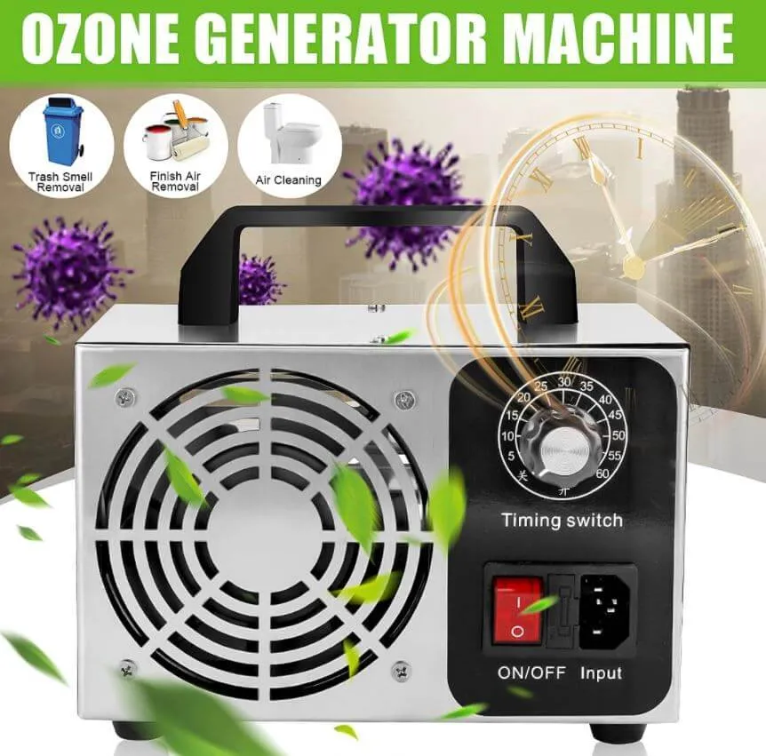 5G Ozone Generator Machine Air Filter Purifier Fan