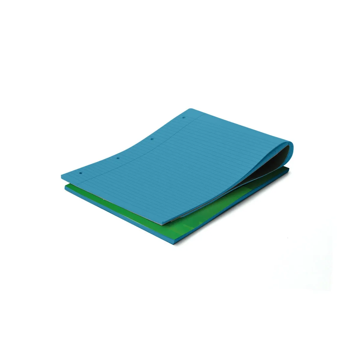 A4 8mm Lined Coloured Paper Refill Pad