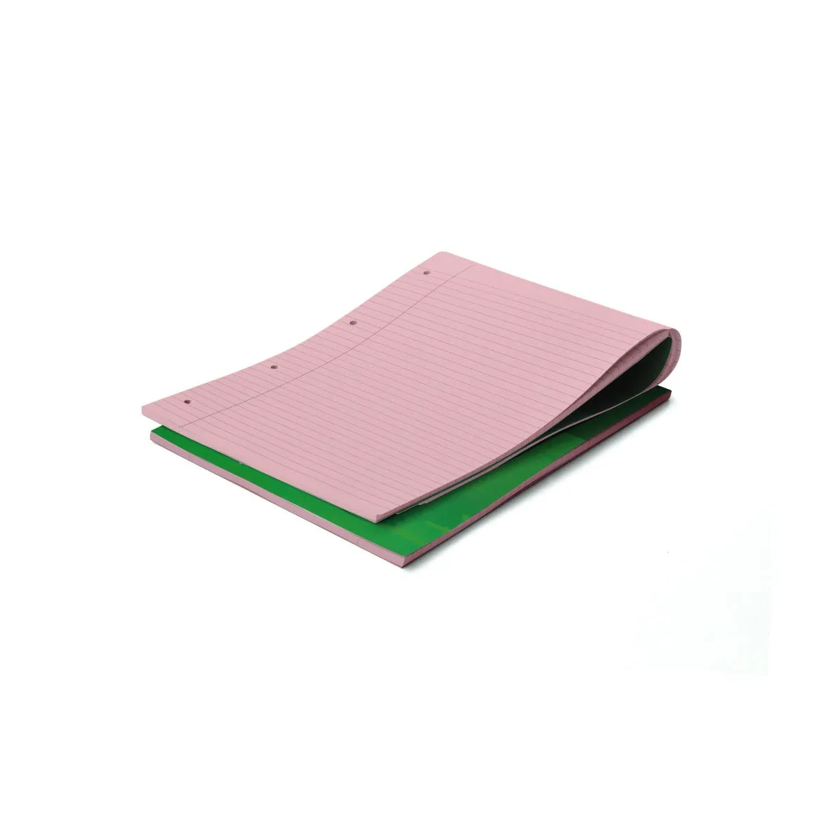 A4 8mm Lined Coloured Paper Refill Pad