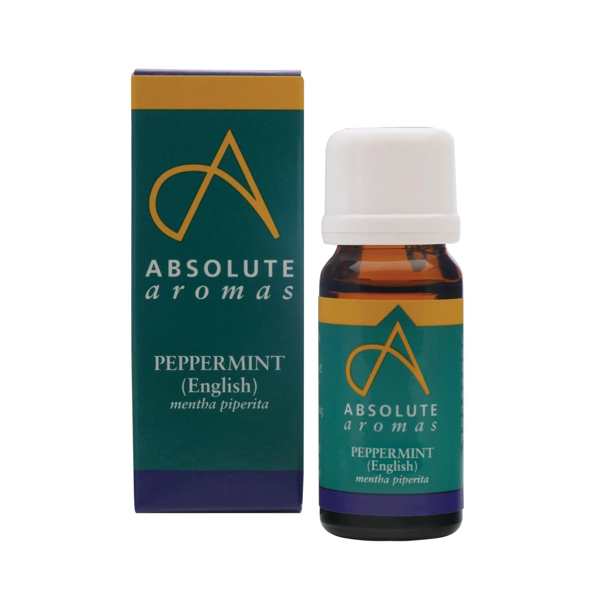 Absolute Aromas Peppermint, English Essential Oil, 10mL