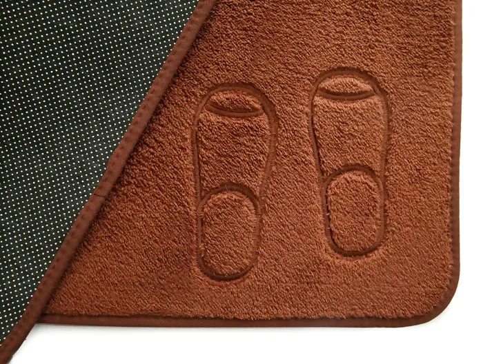 Anti-Slip Door Mat(318)5420-Brown Feet