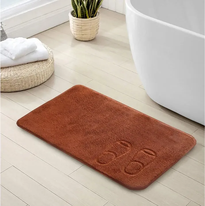 Anti-Slip Door Mat(318)5420-Brown Feet