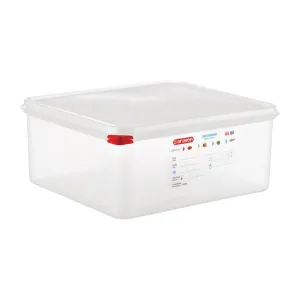 Araven Polypropylene 2/3 Gastronorm Food Storage Container 13.5Ltr (Pack of 4)