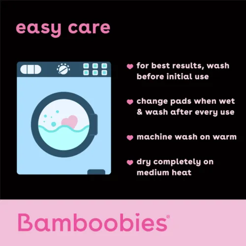 Bamboobies Regular Nursing Pads (2 Pairs)