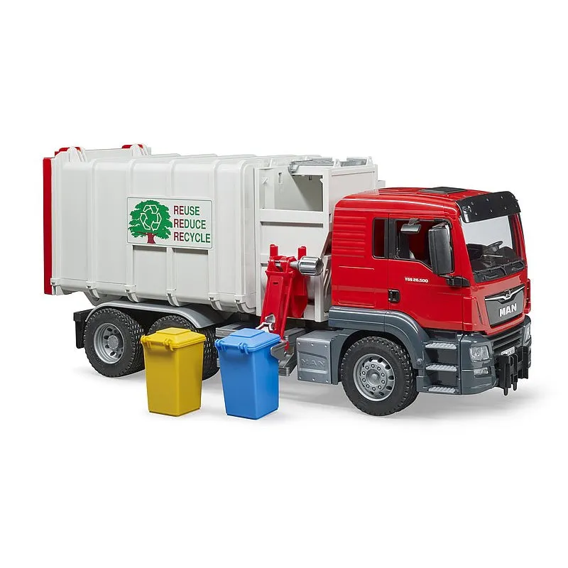 Bruder 03761 MAN TGS Side Loading Garbage Truck