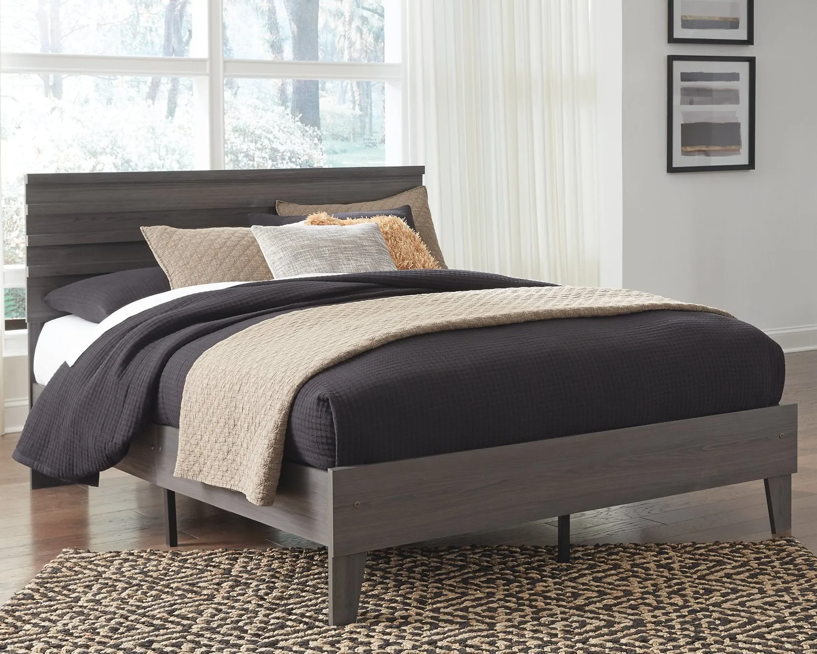 Brymont Full Panel Platform Bed