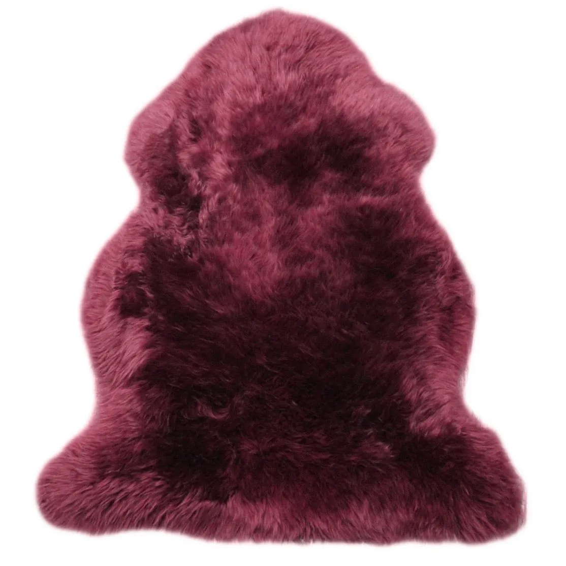 Burgundy Sheepskin