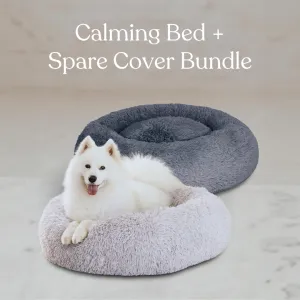 Calming Dog Bed   Spare Cover Bundle