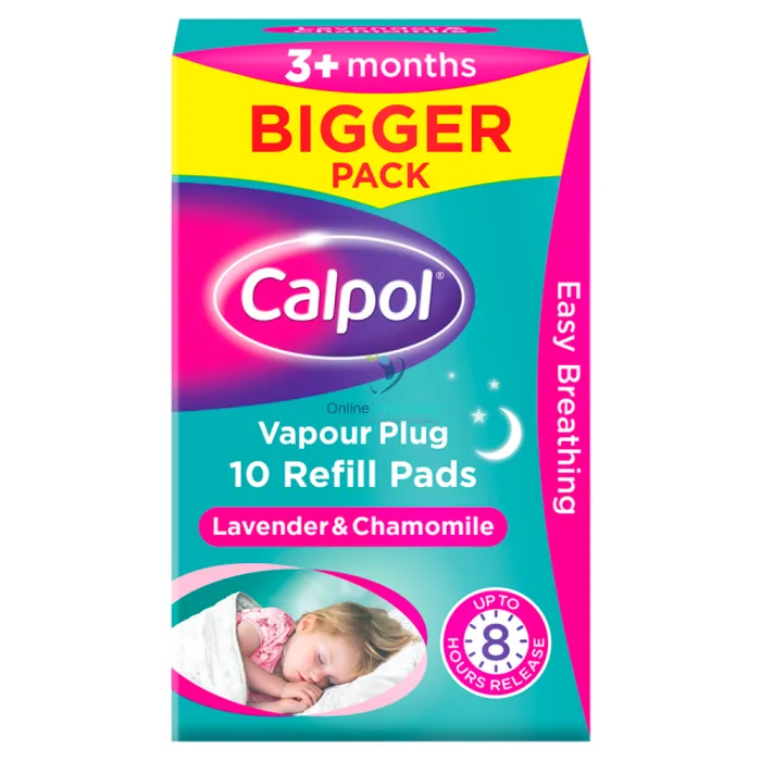 Calpol Vapour Plug Refill Pads - 5/10 Pack