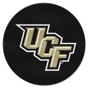 Central Florida Knights Hockey Puck Rug - 27in. Diameter