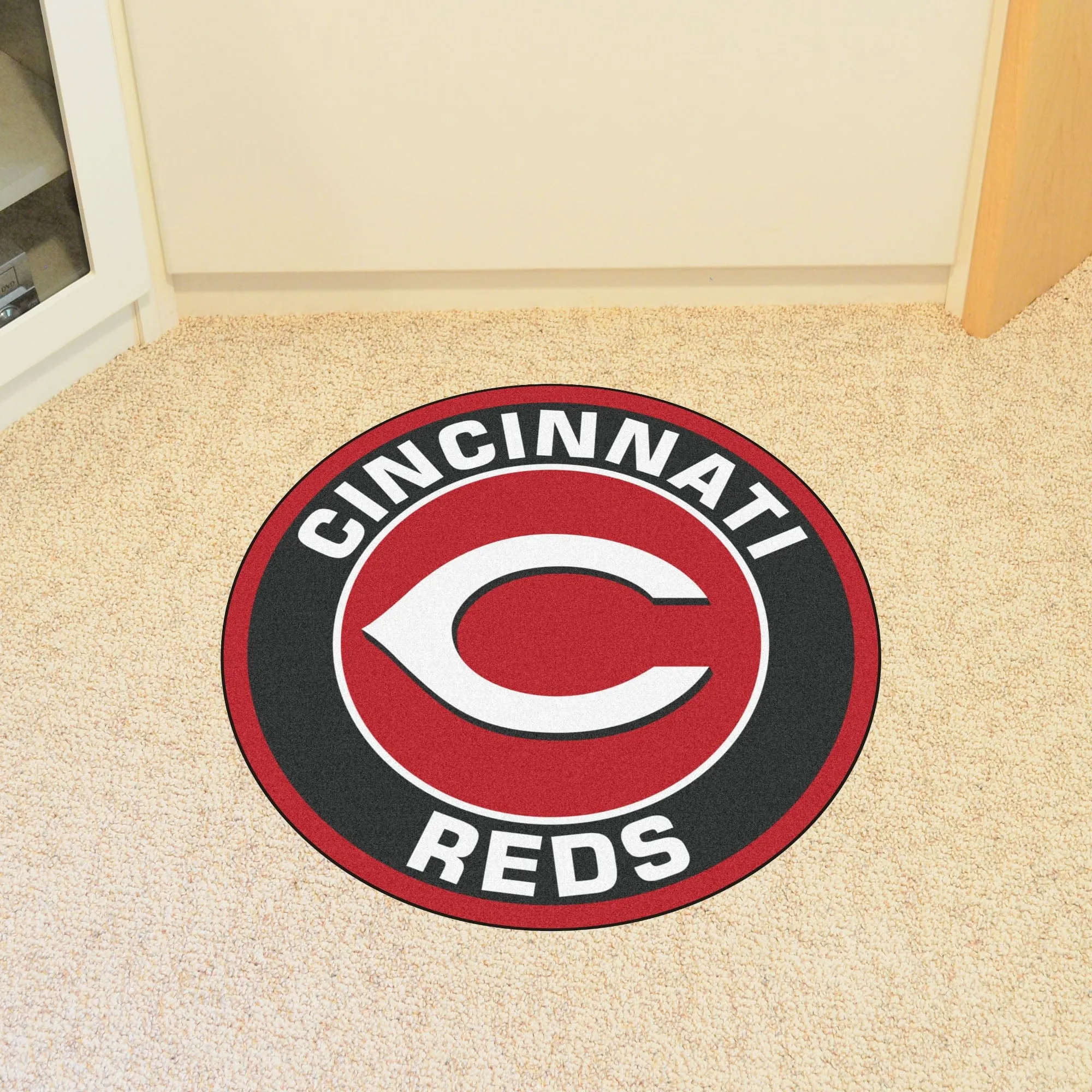 Cincinnati Reds Roundel Rug - 27in. Diameter