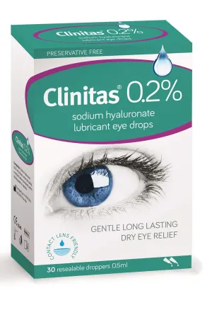 Clinitas Soothe 0.2% Vials