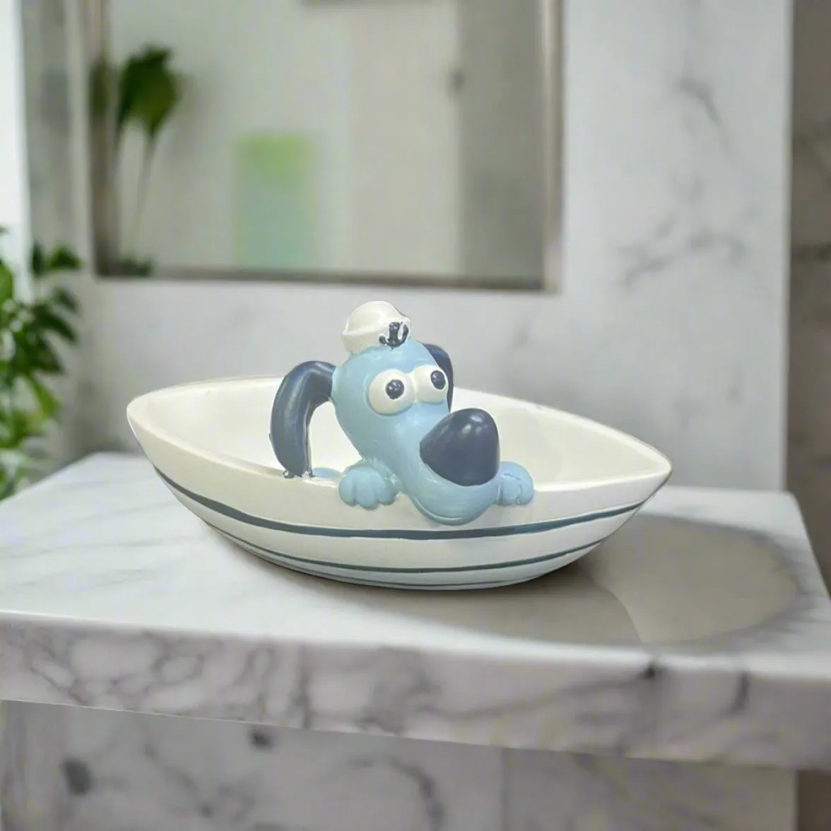 Cute Fish Shape Kids Bathroom Accessories Set of 4 By-APT