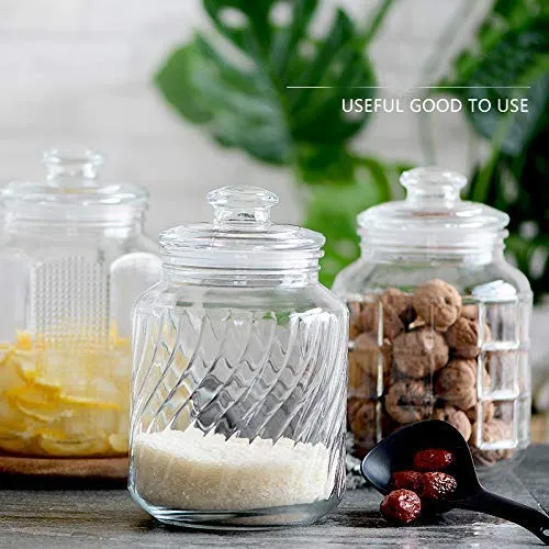 Delisoga Airtight Storage Jar | Glass Food Containers