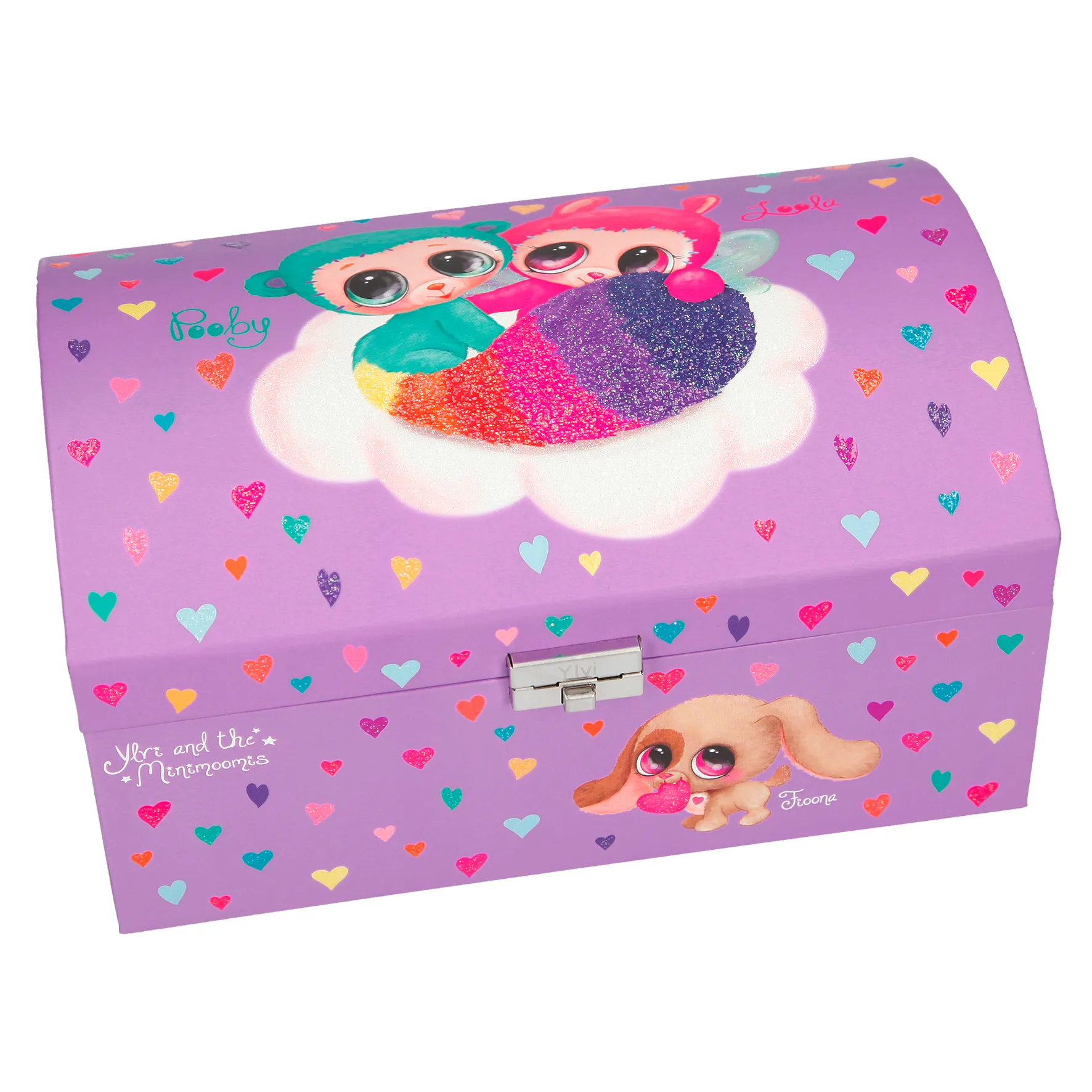 Depesche Ylvi & The Minimoomis Jewellery Box Purple