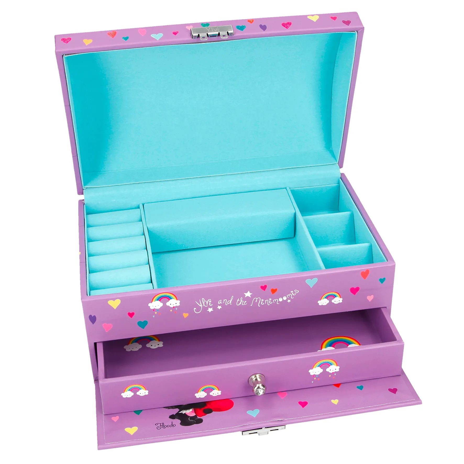 Depesche Ylvi & The Minimoomis Jewellery Box Purple