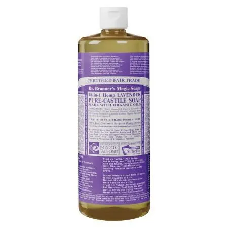 Dr Bronners Liquid Castile Soap Lavender 946ml