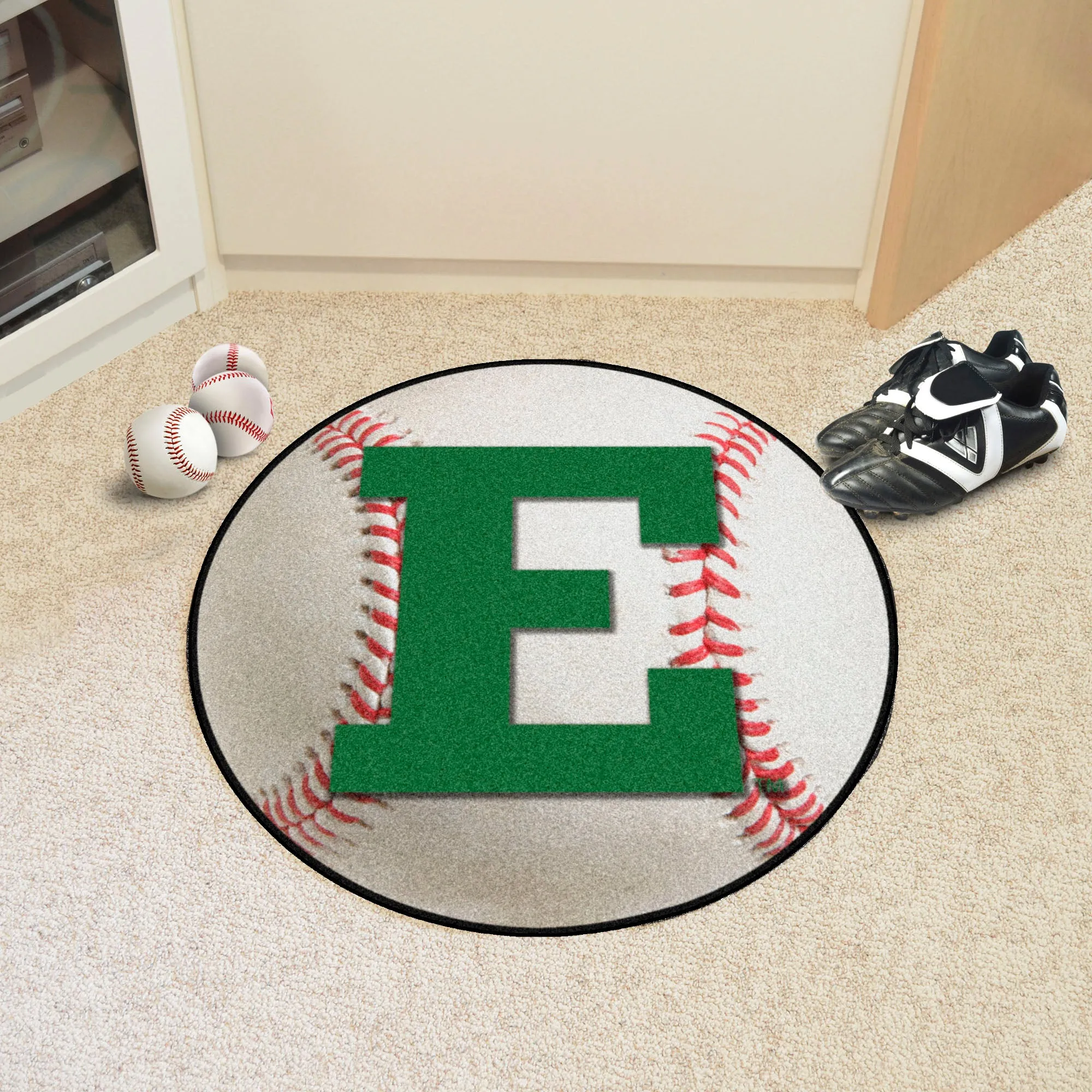 Eastern Michigan Eagles Baseball Rug - 27in. Diameter