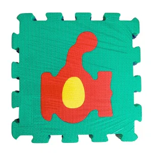 Foam Floor Cars Puzzle Interlocking EVA Tiles Mat for Kids