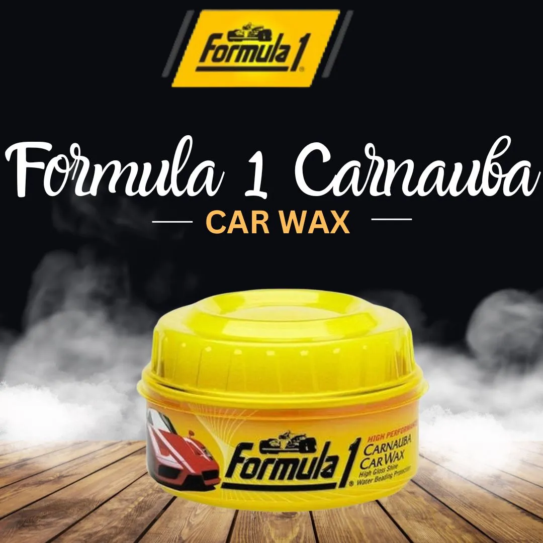 Formula 1 Carnauba Car Wax 340g -641672 - Solid Car Polishing Body Wax