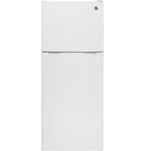 GE GPE12FGKWW ENERGY STAR® 11.6 cu. ft. Top-Freezer Refrigerator in White