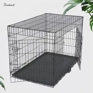 Habibi Pets Double Door Crate - 42"