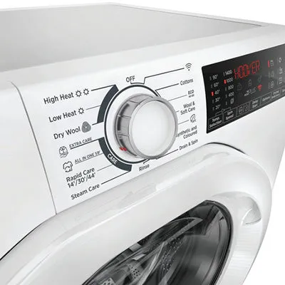 Hoover 8KG/6KG 1400RPM Freestanding Washer Dryer - White | H3DPS4866TAM6-80