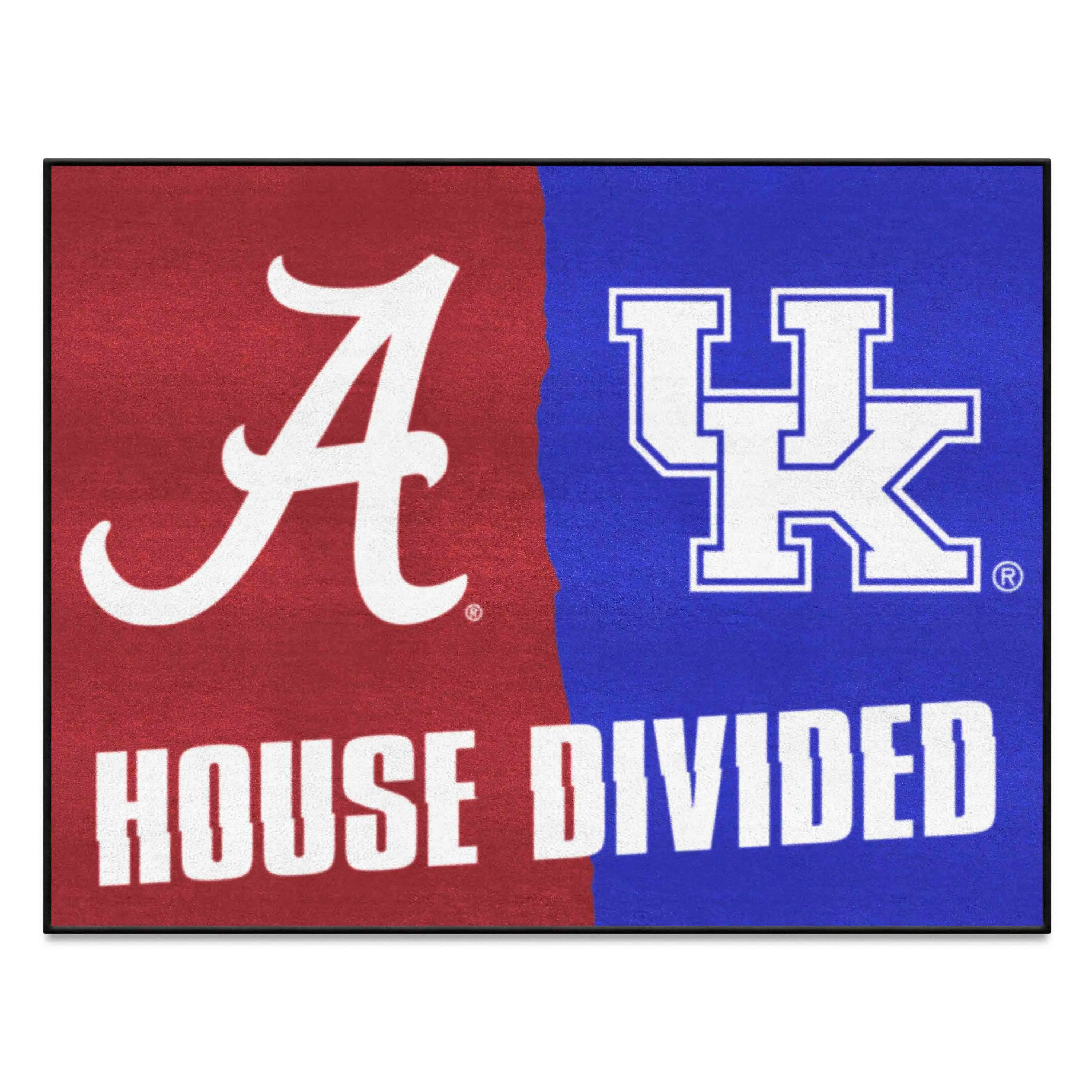 House Divided - Alabama/Kentucky House Divided House Divided Rug - 34 in. x 42.5 in.