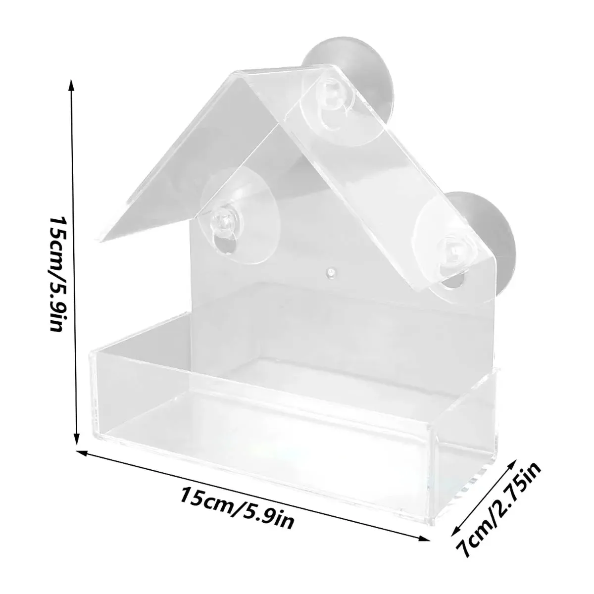 House Shape Bird Feeder