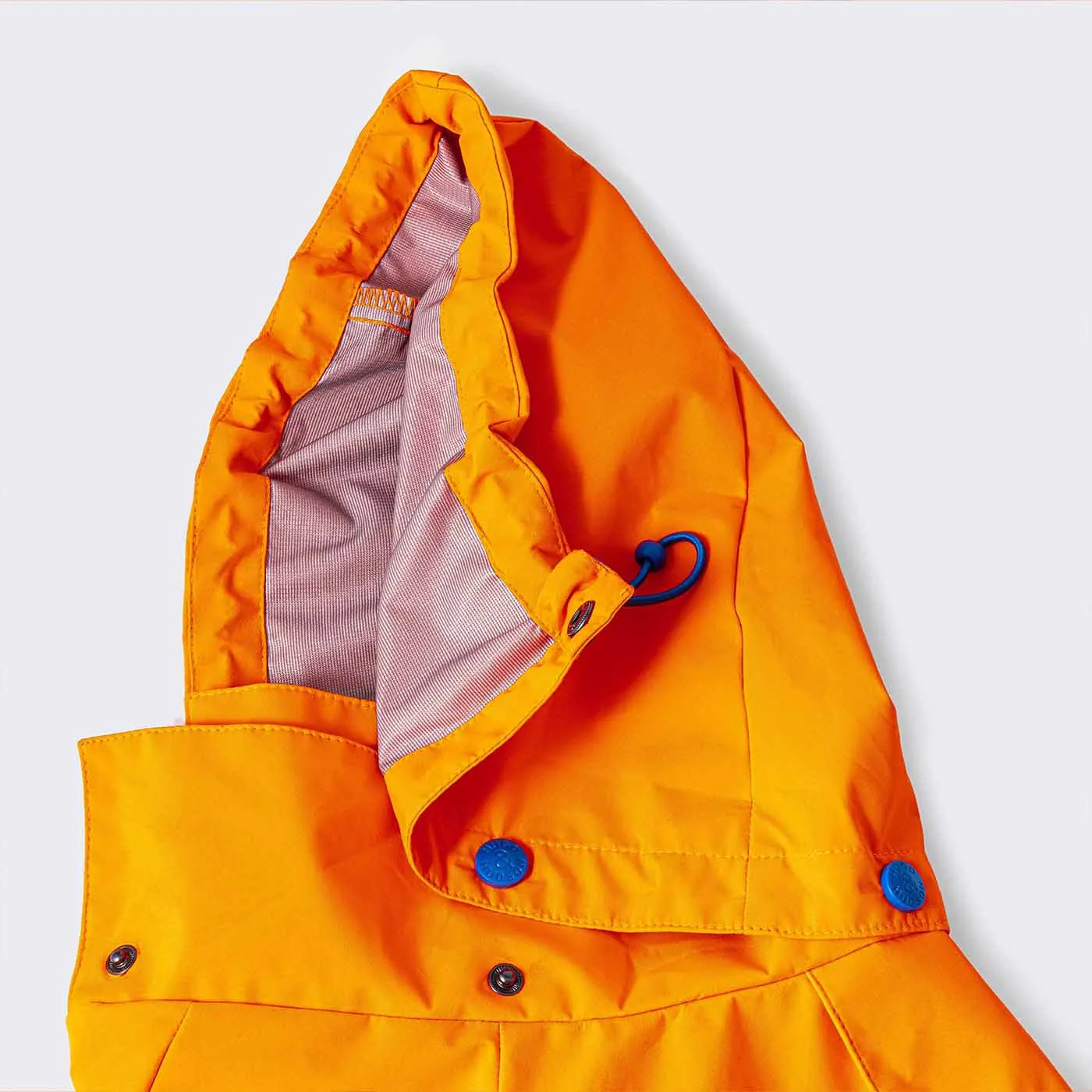 Hugo & Hudson Orange Reflective Hooded Dog Overalls