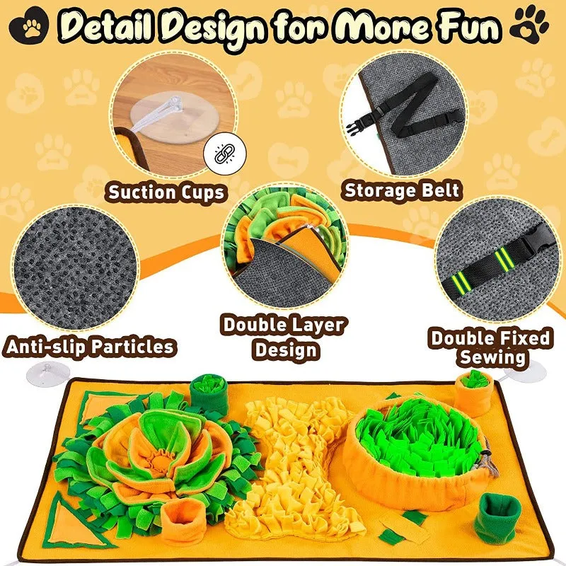 Interactive Sniffer Pet Treat Mat