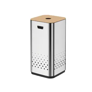 JAVA Laundry Bin | JH8872 | 50L | Laundry Bin | Stainless Steel | Washing | Cleaning | Laundry