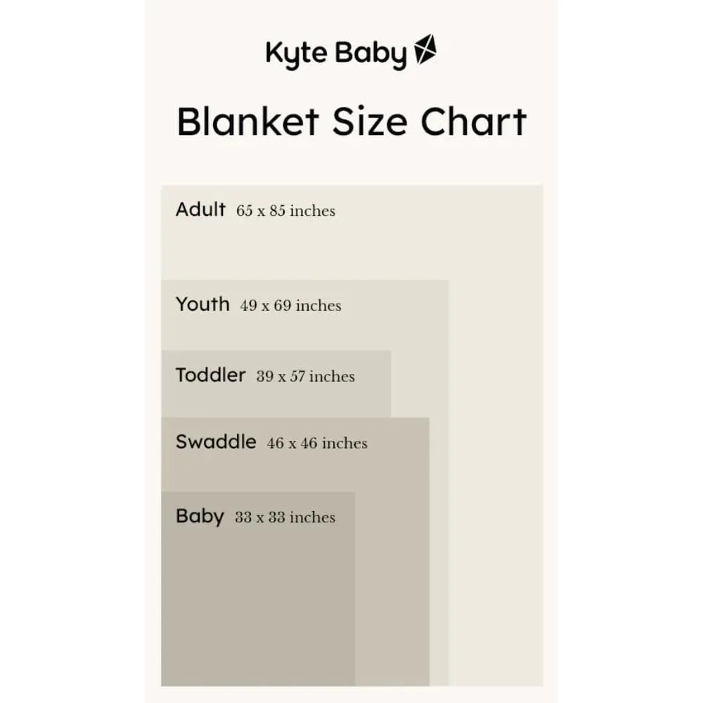 Kyte Baby - Baby Blanket - Cherry