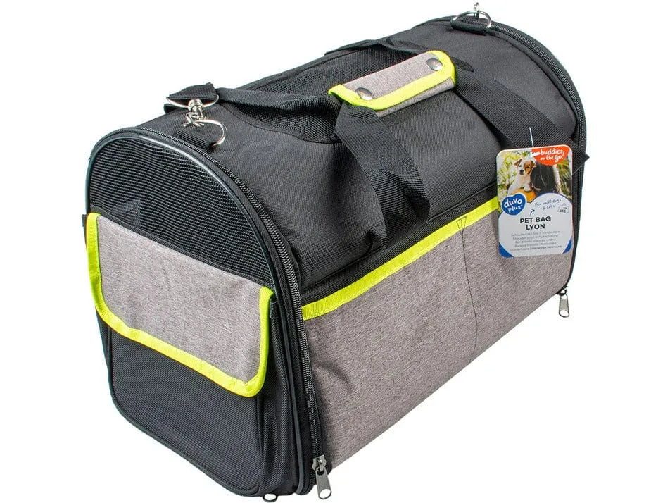 Lyon pet bag 41x26x28cm - max. 6kg black