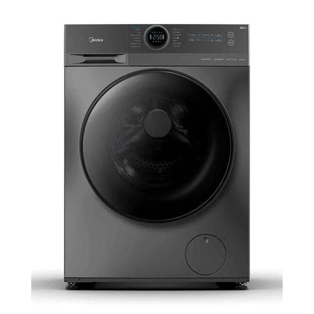 Midea Washer Dryer Combo (8.5kg Washer 6kg Dryer) Silver