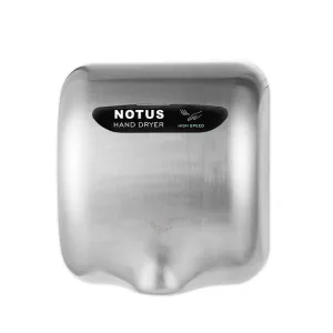 Notus 120V Brushed Stainless Steel Hand Dryer - HD-SB