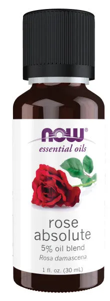 Now Essential Oil Rose Absolute Blend 1oz