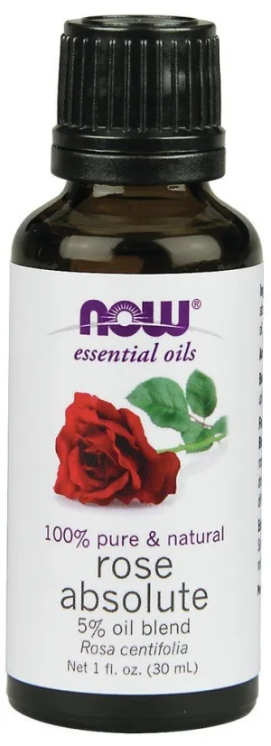 Now Foods Rose Absolute 5% Oil 1 oz Liquid