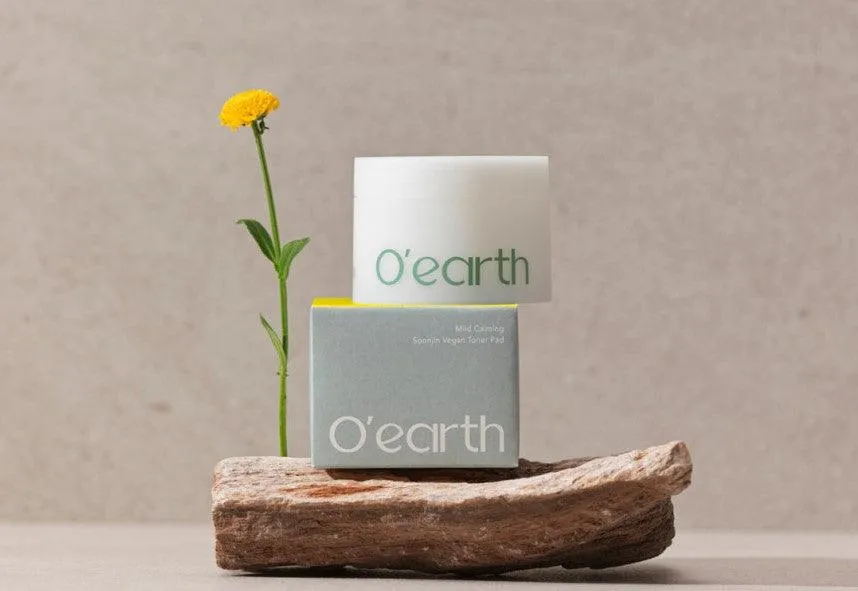 [O'earth] Mild Calming Soonjin Vegan Toner Pad 160ml 60EA