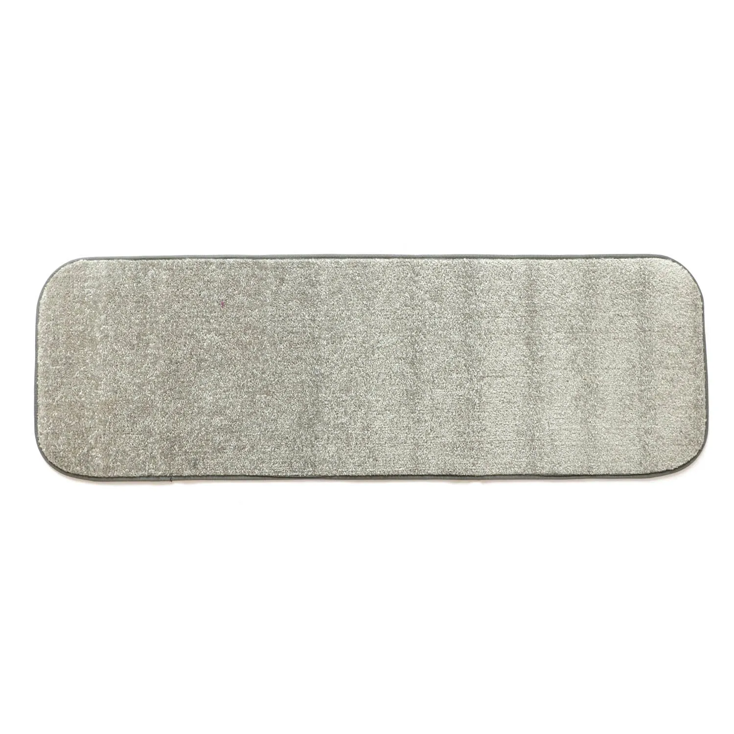 OnlyMat Elegant Soft Anti-Skid Soft Runner Mat - Bedside, Kitchen, Bathroom Entrance - Grey , 40 cm x 120 cm