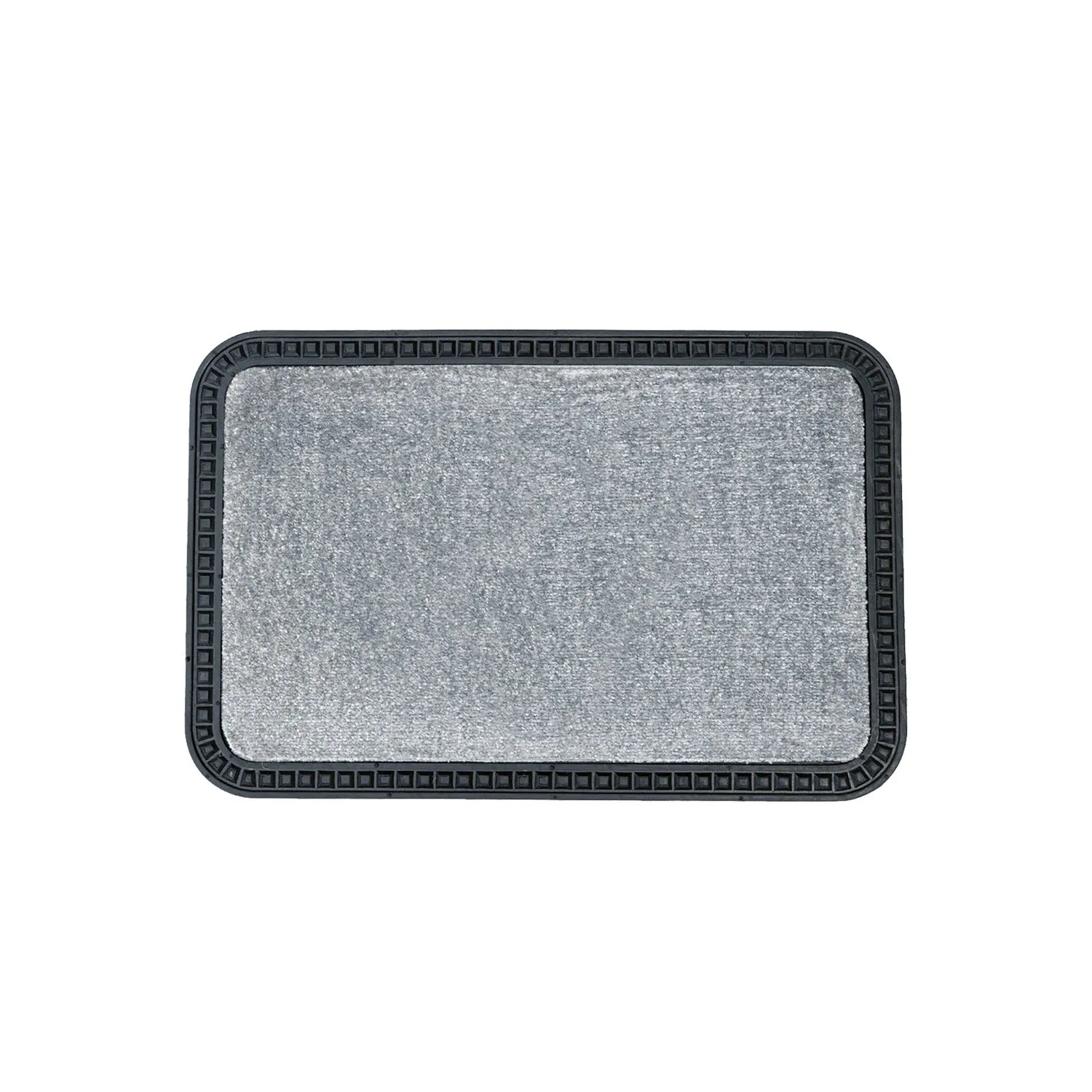 OnlyMat Soft Doormat Plain Grey (40x60cmx8mm)