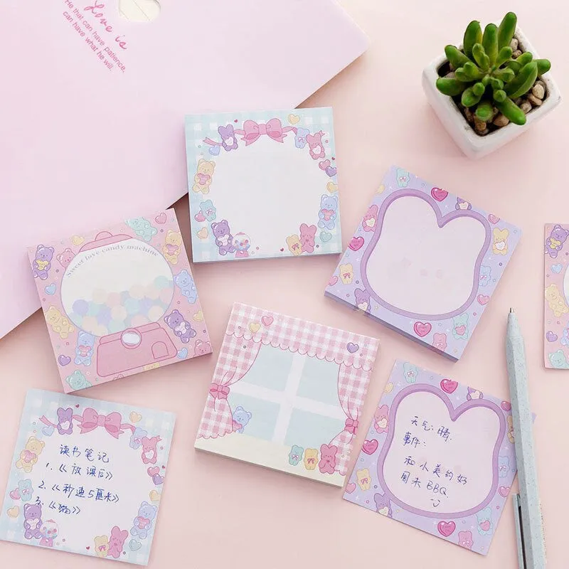 Pastel Candy Sticky Note Pads