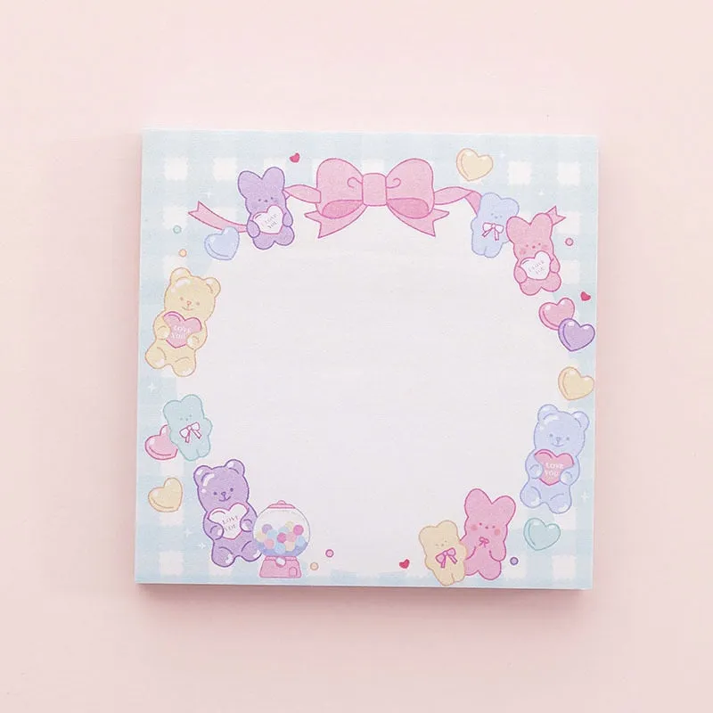 Pastel Candy Sticky Note Pads