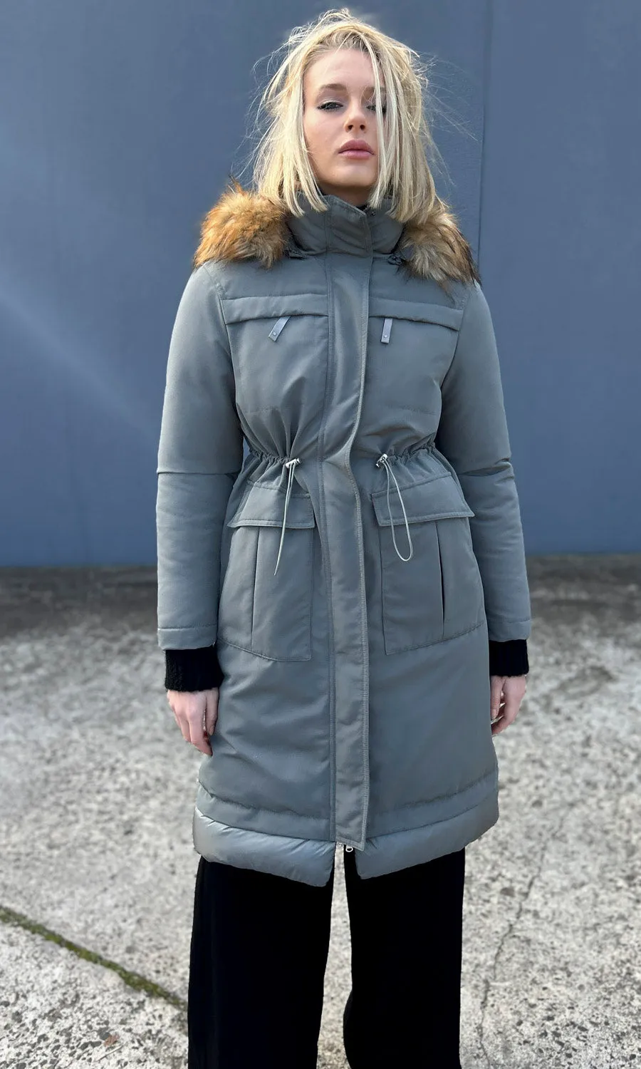 Patricia Pepe Snow Coat