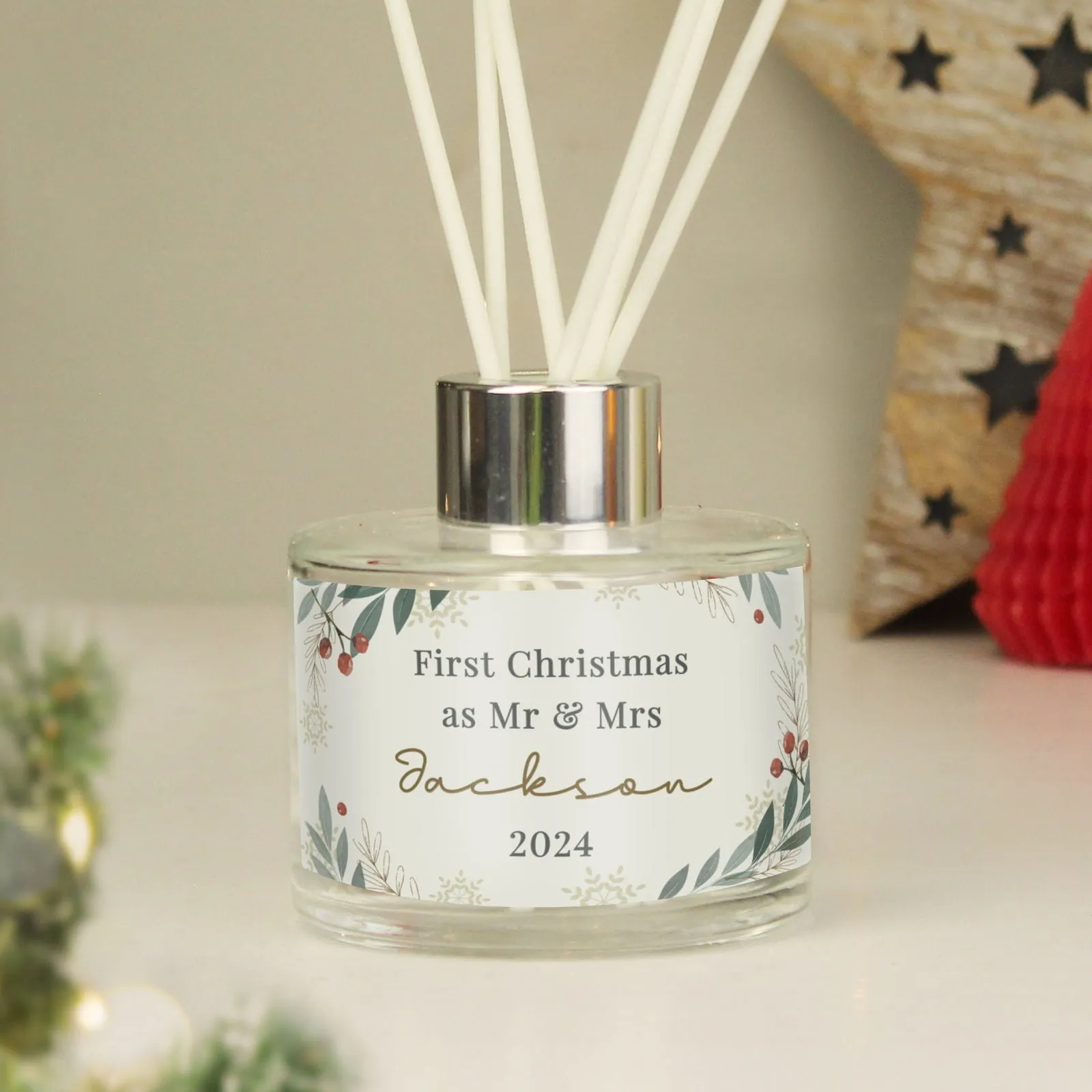 Personalised Christmas Foliage Diffuser